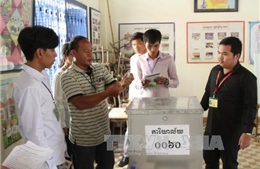 Hơn 85% cử tri Campuchia đi bỏ phiếu bầu hội đồng xã, phường